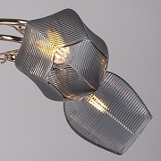 Люстра на штанге De City Акцент 680012205 цвет плафона/подвески Серый, цвет арматуры Черный-3