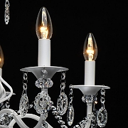 Люстра De City Свеча 38 683013205 цвет плафона/подвески Прозрачный, цвет арматуры Белый-5