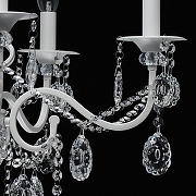 Люстра De City Свеча 38 683013205 цвет плафона/подвески Прозрачный, цвет арматуры Белый-6