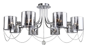 Люстра на штанге Escada Intense 683/8P цвет хром-1