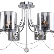 Люстра на штанге Escada Intense 683/8P цвет хром-2