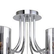 Люстра на штанге Escada Intense 683/8P цвет хром-4