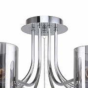 Люстра на штанге Escada Intense 683/8P цвет хром-4