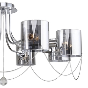 Люстра на штанге Escada Intense 683/8P цвет хром-5