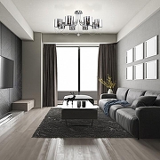 Люстра на штанге Escada Intense 683/8P цвет хром-7