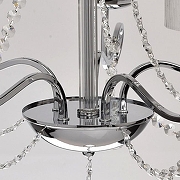 Люстра MW-Light Федерика 83 684010105 цвет плафона/подвески Белый, Прозрачный, цвет арматуры Хром-7