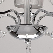 Люстра MW-Light Федерика 83 684010105 цвет плафона/подвески Белый, Прозрачный, цвет арматуры Хром-10