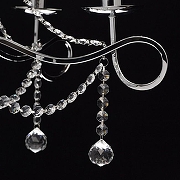 Люстра MW-Light Федерика 83 684010105 цвет плафона/подвески Белый, Прозрачный, цвет арматуры Хром-11