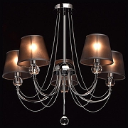 Люстра на штанге MW-Light Федерика 84 684010305 цвет хром-1