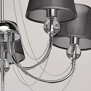 Люстра на штанге MW-Light Федерика 84 684010305 цвет хром-6