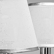 Люстра MW-Light Федерика 21 684013107 цвет плафона/подвески Белый, цвет арматуры Хром-5