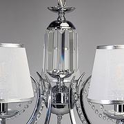 Люстра MW-Light Федерика 21 684013107 цвет плафона/подвески Белый, цвет арматуры Хром-8