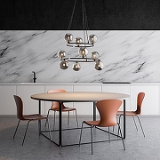 Люстра Eurosvet Anabelle 6845 Anabelle цвет плафона/подвески Графит, цвет арматуры Черный-3