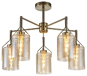 Люстра на штанге Escada Divita 688/5P цвет бронза-1