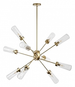 Люстра на штанге Lightstar Crotone 690103 цвет плафона/подвески Прозрачный, цвет арматуры Бежевый