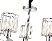 Люстра Escada Adorn 691/5S (Chrome) цвет плафона/подвески Прозрачный, цвет арматуры Хром-3