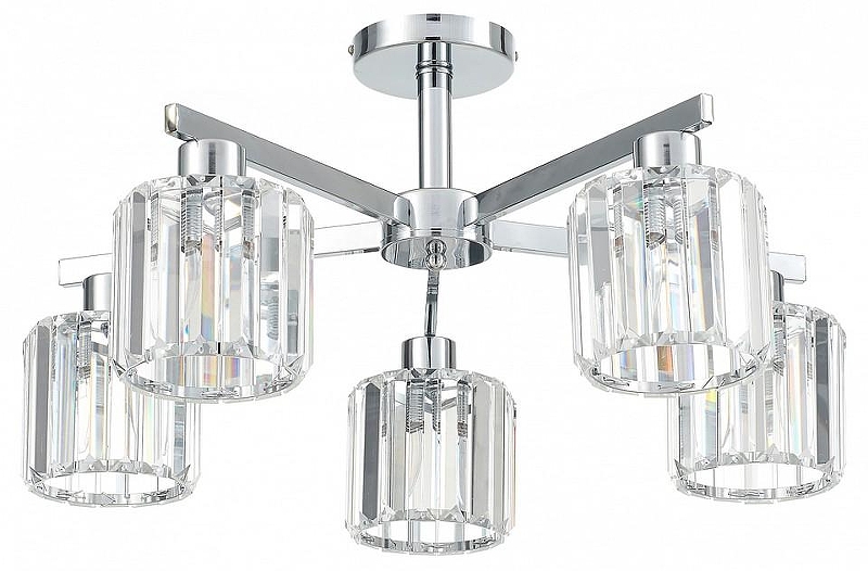 Люстра на штанге Escada Adorn 692/5P (Chrome) цвет хром