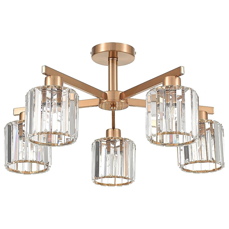 Люстра на штанге Escada 692 692/5P Сopper 