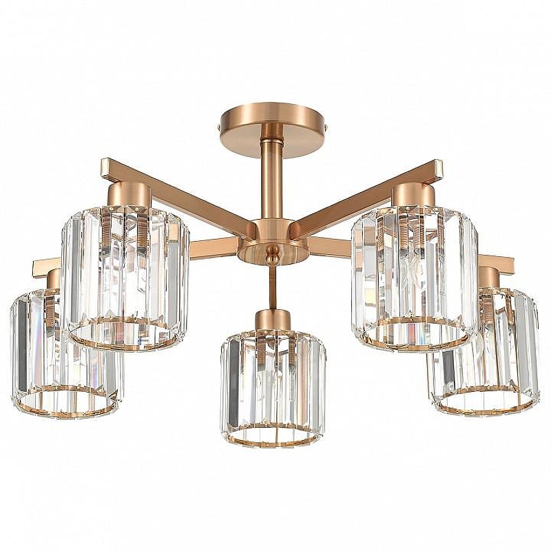 Люстра на штанге Escada 692 692/5P Сopper 