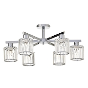 Люстра на штанге Escada Adorn 692/6P цвет хром-1