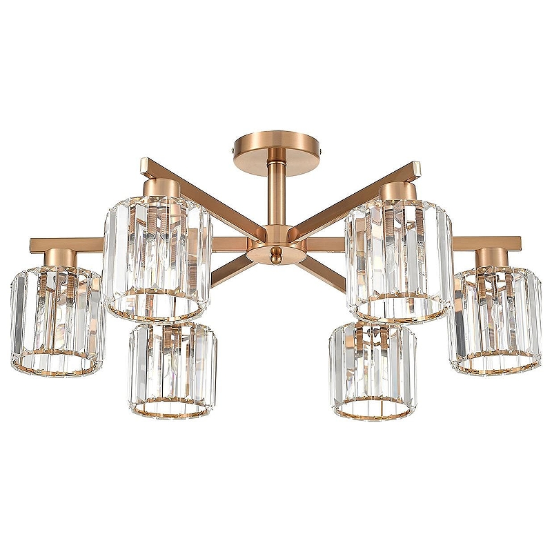 Люстра на штанге Escada 692 692/6P Сopper 