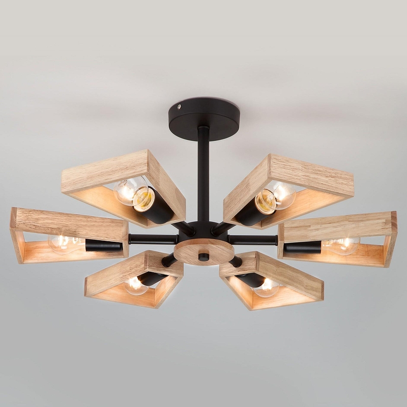 Люстра Eurosvet Klark 70056/6 черный 