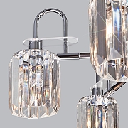 Люстра на штанге Eurosvet Ten1a 70090/5 графит цвет графитовый, хром-3