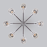 Люстра на штанге Eurosvet Tenia 70090/8 графит цвет графитовый, хром-2