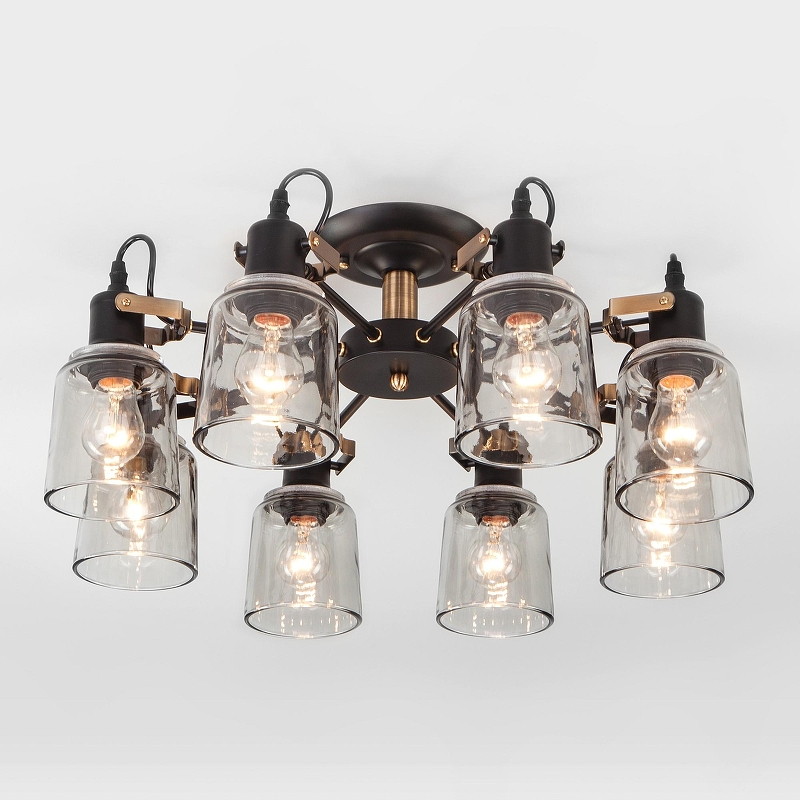 Люстра Eurosvet Astor 70111/8 черный 