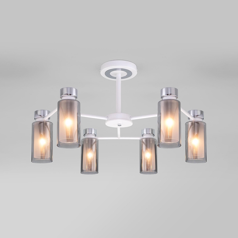 Люстра на штанге Eurosvet Amado 70115/6 белый 