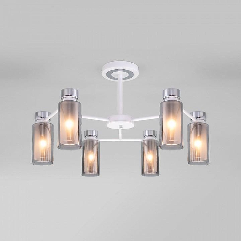 Люстра на штанге Eurosvet Amado 70115/6 белый 