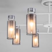 Люстра на штанге Eurosvet Amado 70115/8 белый цвет белый-2