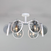 Люстра на штанге Eurosvet Gallo 70121/6 белый цвет белый, хром-2