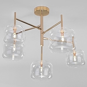 Люстра на штанге Eurosvet Jar 70128/5 золото цвет золото