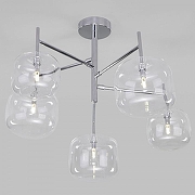 Люстра на штанге Eurosvet Jar 70128/5 хром цвет хром