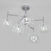 Люстра на штанге Eurosvet Jar 70128/5 хром цвет хром-1