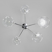 Люстра на штанге Eurosvet Jar 70128/5 хром цвет хром-2