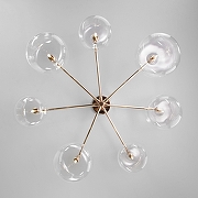 Люстра на штанге Eurosvet Jar 70128/7 золото цвет золото-1