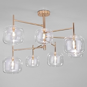 Люстра на штанге Eurosvet Jar 70128/7 золото цвет золото-2