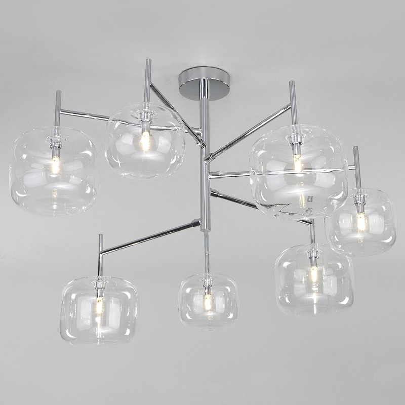 Люстра на штанге Eurosvet Jar 70128/7 хром 