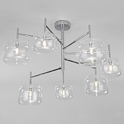 Люстра на штанге Eurosvet Jar 70128/7 хром цвет хром