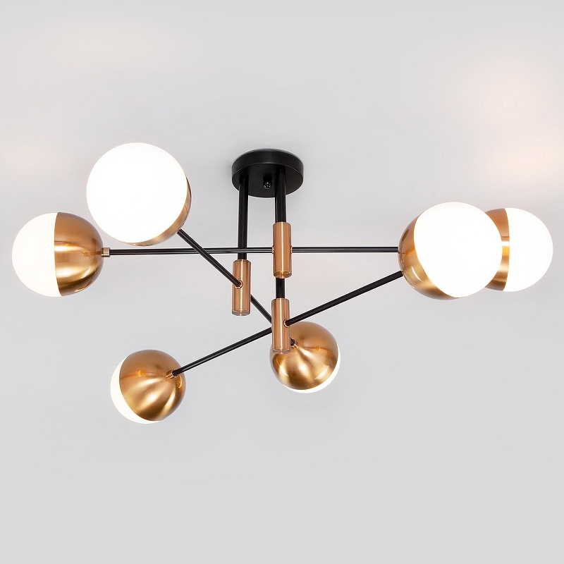 Люстра Eurosvet Nuvola 70129/6 латунь 