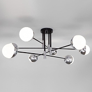 Люстра Eurosvet Nuvola 70129/8 хром цвет плафона/подвески Белый, Хром, цвет арматуры Хром