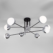 Люстра Eurosvet Nuvola 70129/8 хром цвет плафона/подвески Белый, Хром, цвет арматуры Хром-2