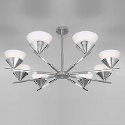 Люстра на штанге Eurosvet Rylee 70138/8 хром цвет хром-1