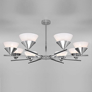 Люстра на штанге Eurosvet Rylee 70138/8 хром цвет хром