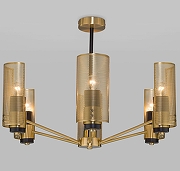 Люстра на штанге Eurosvet Grino 70139/6 латунь цвет латунь-1