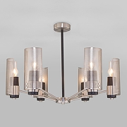 Люстра на штанге Eurosvet Grino 70139/6 никель цвет никель