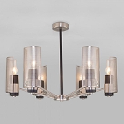 Люстра на штанге Eurosvet Gr1no 70139/6 никель цвет плафона/подвески Никель, цвет арматуры Никель