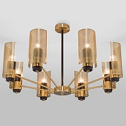 Люстра на штанге Eurosvet Grino 70139/8 латунь цвет латунь-1
